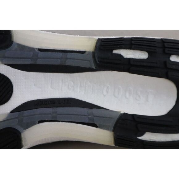 Adidas GY9353 Women's Sz 12 Core Black/White UltraBoost Light Running Shoes - Picture 9 of 12